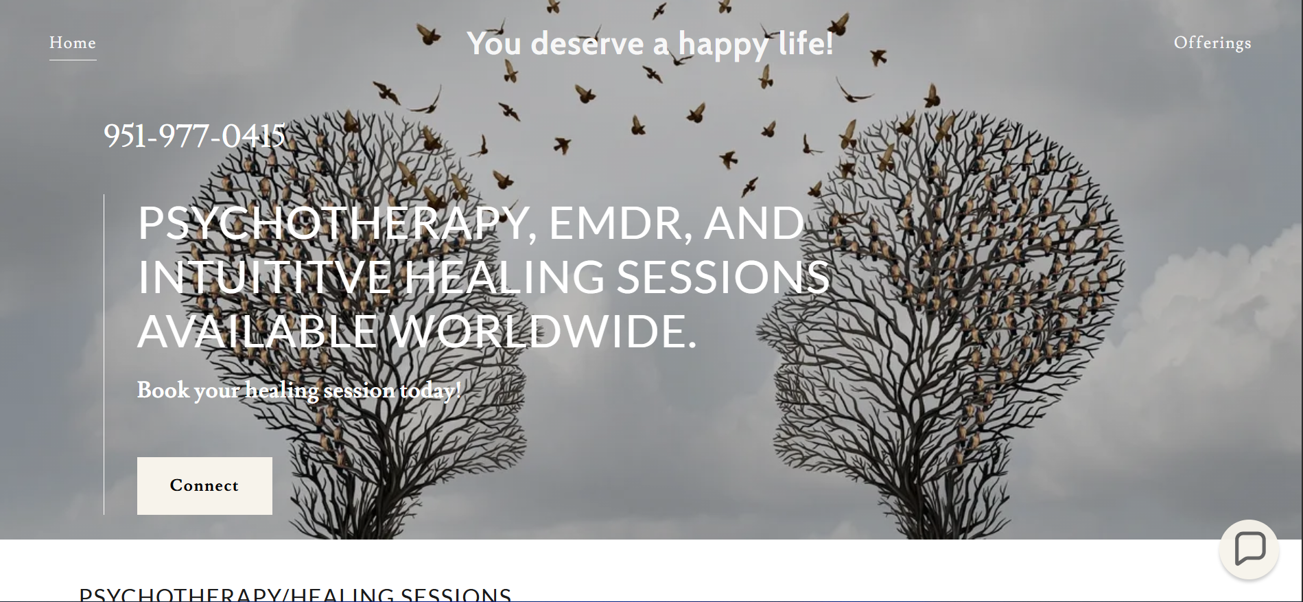 Sacred King spiritually-themed portfolio