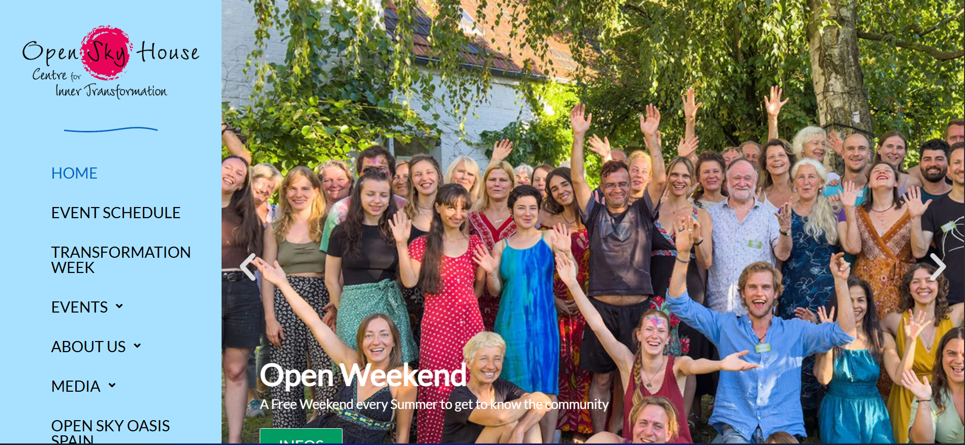 Sacred King spiritually-themed portfolio