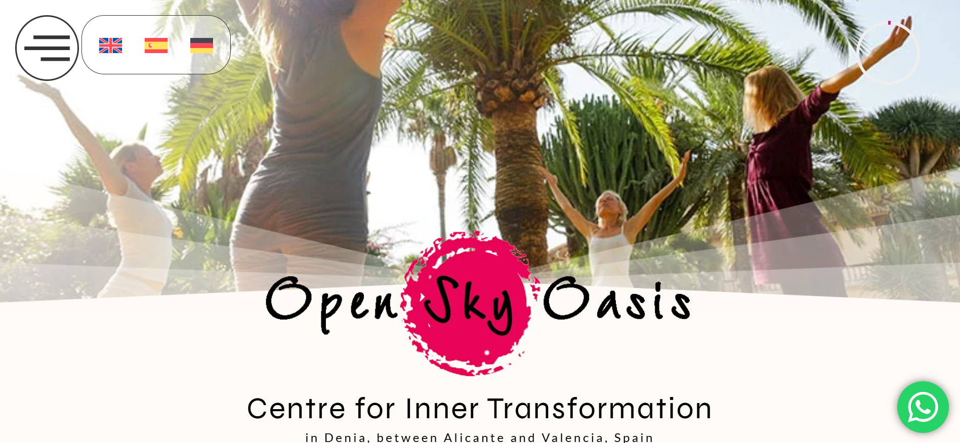 Sacred King spiritually-themed portfolio